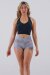 Juicee Peach Shorts Reversible Silber Grau XS