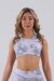 Juicee Peach Top Anna Grau Camo M