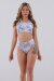 Juicee Peach Top Anna Grau Camo M