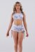 Juicee Peach Shorts Layla Grau Camo L