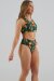 Juicee Peach Shorts Brazils Boho Feathers XS