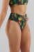 Juicee Peach Shorts Brazils Boho Feathers M