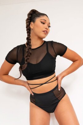 Lunalae Top Ember Schwarz S