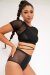 Lunalae Top Ember Schwarz M
