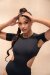 Lunalae Bodysuit Camlie Schwarz S