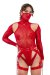 Naughty Thoughts XXX Rated Suspender Red XL