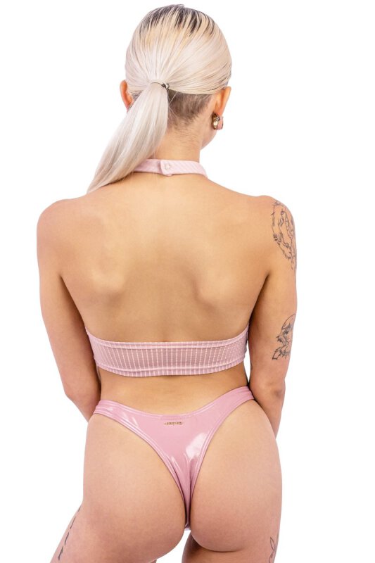 Naughty Thoughts Top XXX Rated See Through Pink
