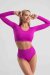 i-Style Top Prosto Rashguard Magenta S