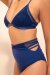 Lunalae Top Daisy Navy S