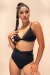 Lunalae Shorts High Waist Daisy Schwarz S