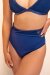 Lunalae Shorts High Waist Daisy Navy L