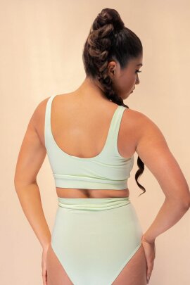 Lunalae Shorts High Waist Venus Hellgrün XS