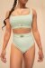 Lunalae Shorts High Waist Venus Hellgrün XS