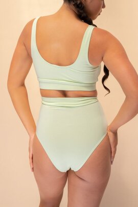 Lunalae Shorts High Waist Venus Hellgrün L