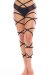 Bandurska Full Leg Garter Schwarz S