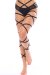Bandurska Full Leg Garter Schwarz S