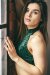 Dragonfly Top Lisette Velvet Emerald S