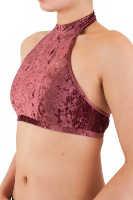 Dragonfly Top Lisette Velvet Amaranth XS