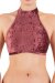 Dragonfly Top Lisette Velvet Amaranth XS