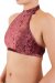 Dragonfly Top Lisette Velvet Amaranth XS