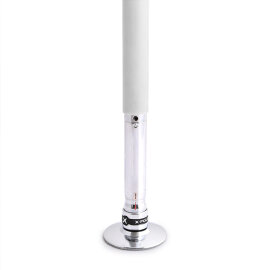 X-Pole Competition Pole Powder Coated White with X-Lock...