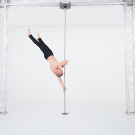 Lupit Pole Studio Champion Stange Chrom 45 mm