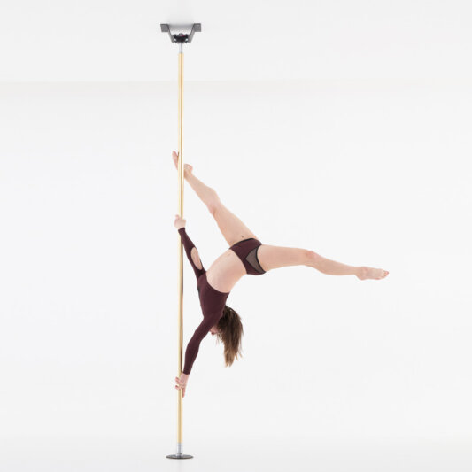 Lupit Pole Studio Champion Stange Messing 45 mm