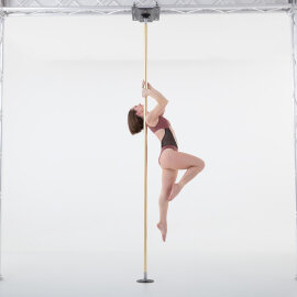 Lupit Pole Studio Champion Stange Messing 45 mm