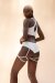 Lunalae Shorts Low Waist Olivia Weiß