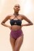 Lunalae Shorts High Waist Jasmine Mulberry