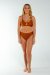 AMBR Designs Hook Crop Top Bronze S