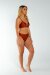 AMBR Designs Hook Crop Top Bronze M