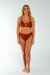 AMBR Designs Hook Crop Top Bronze M