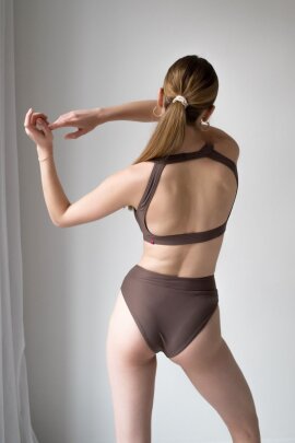 Pole Addict Open Back Top Chamarel S