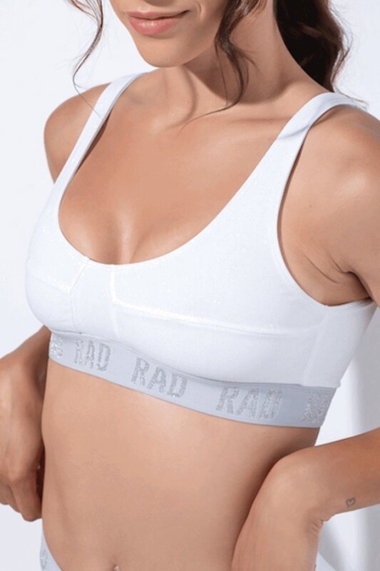 RAD Top Atlantida Glitter Weiß L