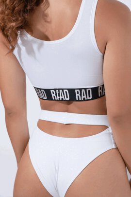 RAD Shorts Bahari Glitter White