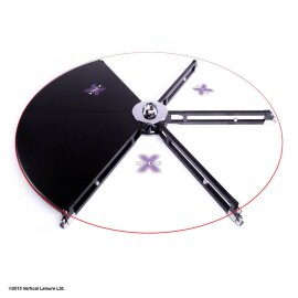 X-Stage Lite Silikon Schwarz 45 mm B-Ware