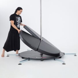Pole Dance Matte Lupit Pole STANDARD für Stage Ø 160 cm Schwarz