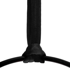 Bundle PoleSports Rundschlinge zur Aufhängung von Aerial Hoops Schwarz Samt