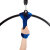 Bundle PoleSports Rundschlinge zur Aufhängung von Aerial Hoops Blau Samt