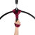 Bundle PoleSports Rundschlinge zur Aufhängung von Aerial Hoops Rot Samt