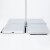 Pole Dance Matte Lupit Pole PREMIUM Multi Use Quadratisch 150 cm Silber