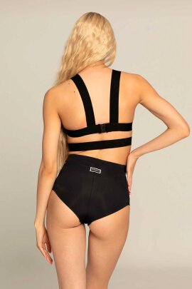 Paradise Chick Top Cross Band Black