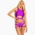 Paradise Chick Shorts Miami Garter Grape L