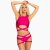 Paradise Chick Shorts Miami Garter Berry S