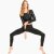 Paradise Chick Leggings Superhero Sticky V-String Zebra Schwarz