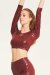 Paradise Chick Top Superhero Sticky Leopard Cherry