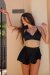 REV ACTIV Top Triangle Schwarz XS/S