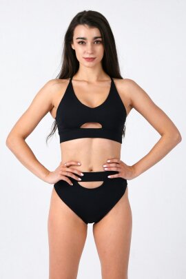 REV ACTIV Top Moon Schwarz M