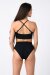 REV ACTIV Top Moon Schwarz M